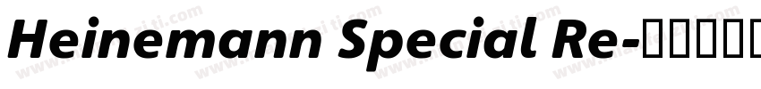 Heinemann Special Re字体转换